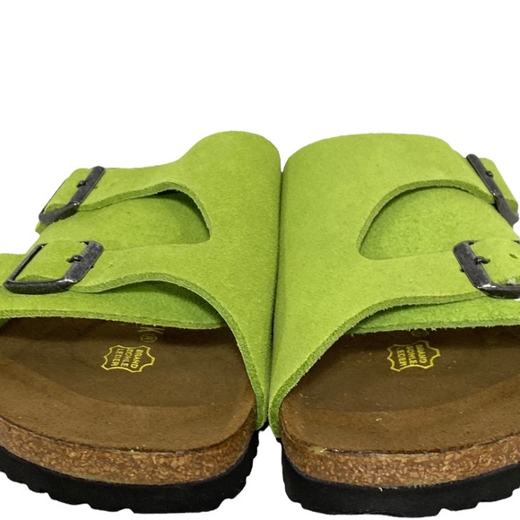 🆕Birkenstock Zurich Green Suede Slipon Comfort 38/7 JUST purchased! Too large - Picture 7 of 9